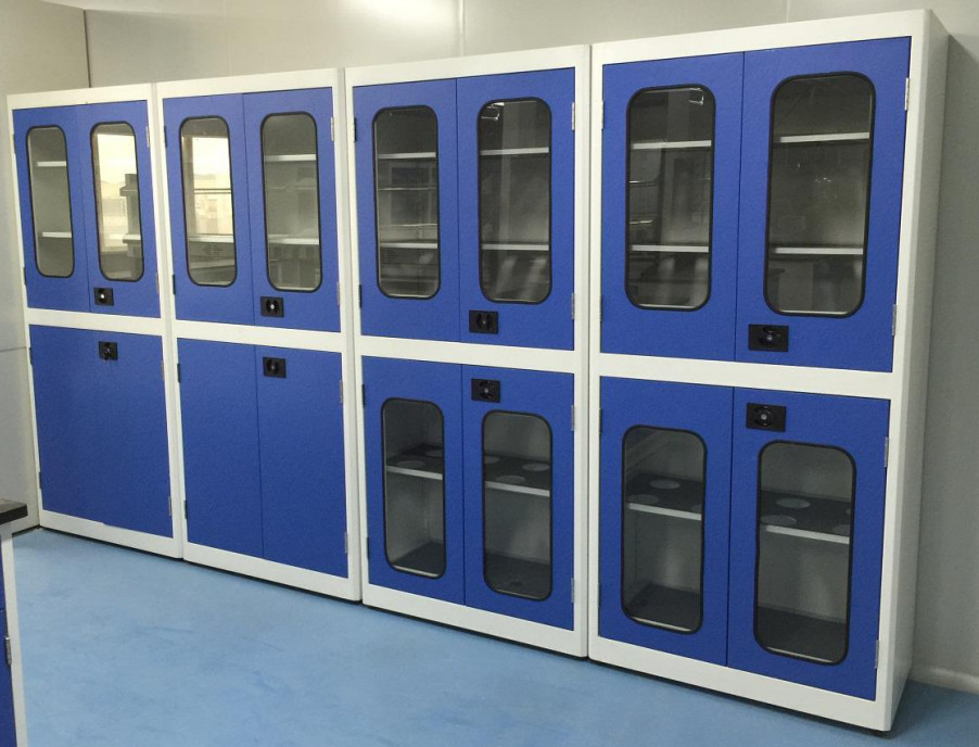 Thick 1.0mm Laboratory Storage Cabinet Metal For Medicine