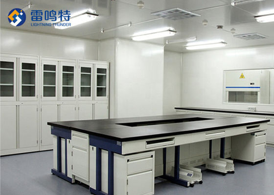 Risco da bancada da mobília do laboratório de química da estrutura do quadro de C anti